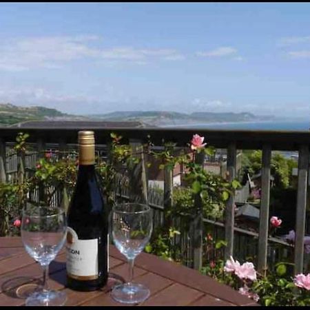 Fantastic Spacious House With Beautiful Panoramic Views Of The Bay Only A Few Minutes Walk From Beach Harbour And Restaurants This House Has 3 Bedrooms 3 Bathrooms And 2 Lovely Sitting Rooms Lyme Regis Eksteriør billede